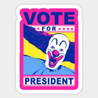 vote clown Sticker